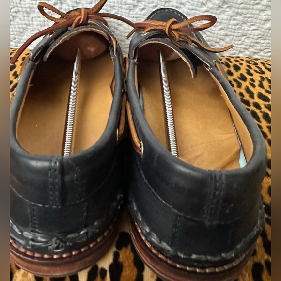 Sperry Navy and Tan Loafers main image 9